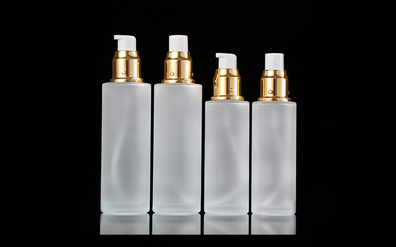 Cosmetic Glass Dispensing Bottles